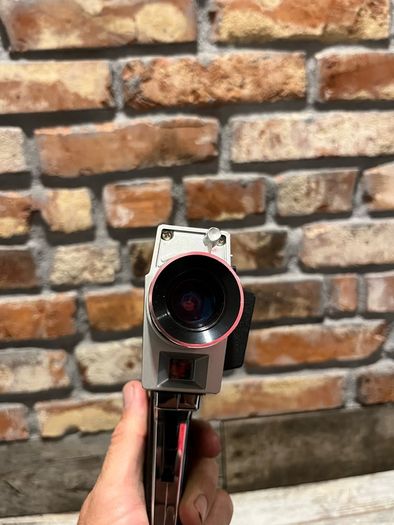 vintage movie camera