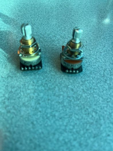 Emg active pickup 25k Volume and tone Pot SOLDERLESS replacement potentiometer for active pickup electric guitar parts accessories