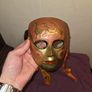 Pair of Brass Venetian Masks Image 2