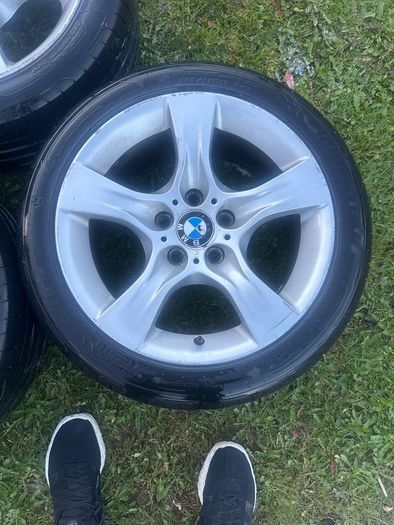 BMW 17" alloys with Goodyear eagle F1 tyres