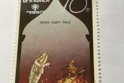 Democratic Peoples Republic of Korea stamp- Irish  Fairy Tale