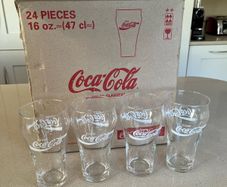 Coca Cola 90's glasses New