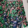 ZARA floral double tie-front bodysuit Sz S (Fit 8UK) - Bnwot - Rrp 24.99 Image 2