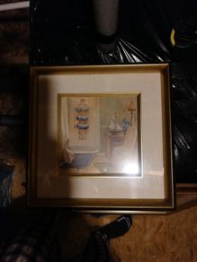 Print by Vassileva, framed