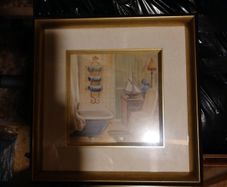 Print by Vassileva, framed