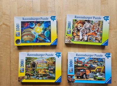 4 great kids puzzles 6+ to 8+