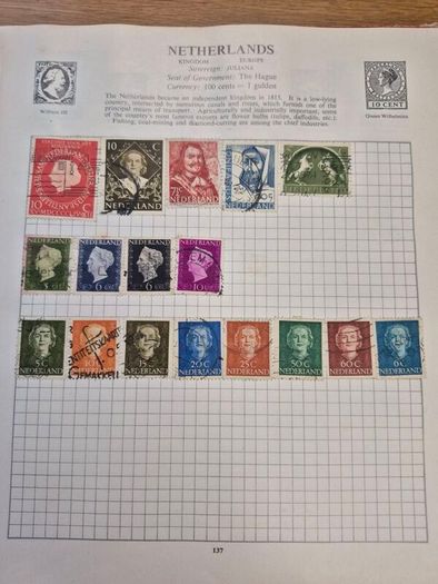 Stamps of the world stanley gibbson album