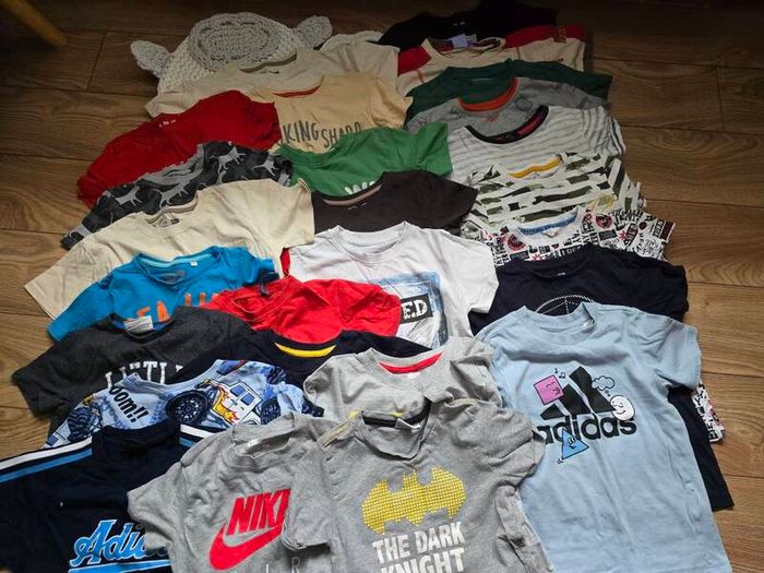 Big bundle boy clothes 5-6 years + shoes and gift