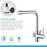 Premium 3-Way Kitchen Mixer Tap with Integrated Water Filtration Image 6