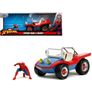 Marvel Spiderman Figure and Buggy 1:24 Scale Die Cast Figure Image 2