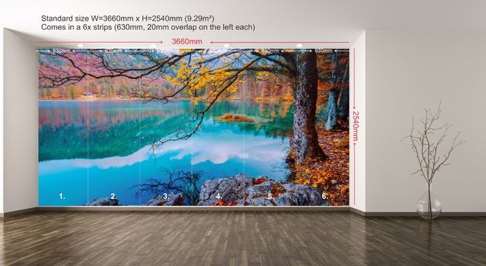 Non-woven Wall Mural / Photo Wallpaper