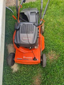 petrol lawn mower