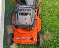 petrol lawn mower