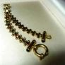 Vintage Hallmarked 9ct Gold - 3 Col' Gold Bracelet Image 7