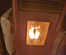 pellet stove