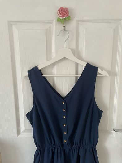 Navy Womens Playsuit/Jumpsuit