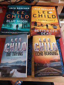 Lee Child... 4 paperbacks