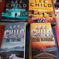 Lee Child... 4 paperbacks