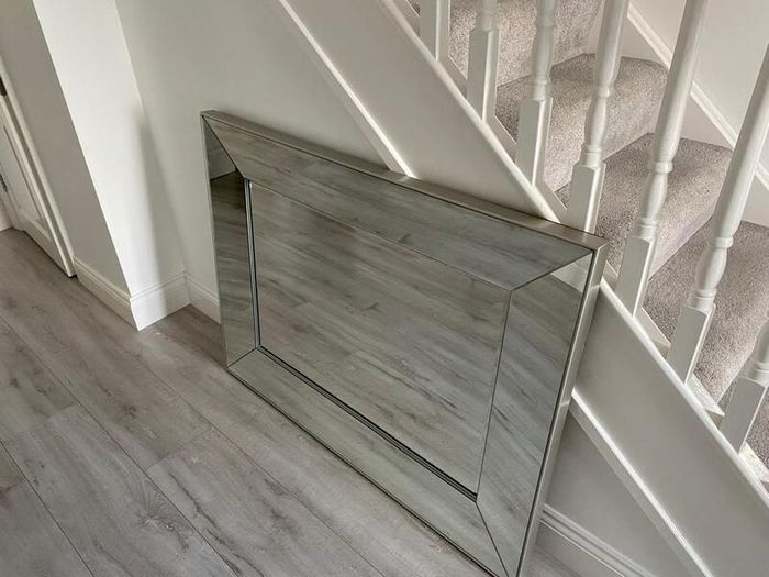 Vasto Mirror Silver Rectangular 1215mm x 910mm