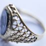 Vintage 9ct Yellow Gold  Hallmarked Gents Oval Shape  Black Onyx Ring size P - 3,6g Image 9