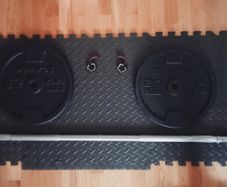 20kg Weight Plates and Barbell (Decathlon)