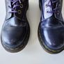 Dr Martens 1460 8 hole pascal purple ankle boots UK6.5 US8.5 EU40 Image 3