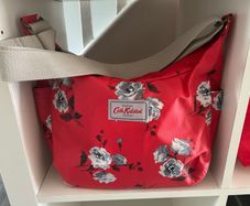 Red Cath Kidston Rose Handbag