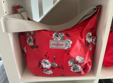 Red Cath Kidston Rose Handbag