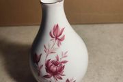 Vintage Hand Painted Stamped Germany 1940s-60s Porcelain Small Bud Vase Decor Tabletop Pot