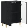 Bathroom Storage Cainet DELFT Black 59.5 x 31 x 80 cm Image 3