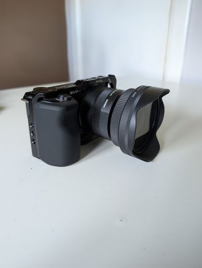 Sony ZV-E10 with Sigma 10-18 mm wide angle lens