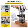 Router Tool, 710W Wood Router, Router for Woodworking with Three Router Collets, Wood Router Tool with Fixed Base, Woodworking Router with Aluminum Shell and 13000 - 33000 r/min Rotating Speed (FREE SHIPPING) Image 7