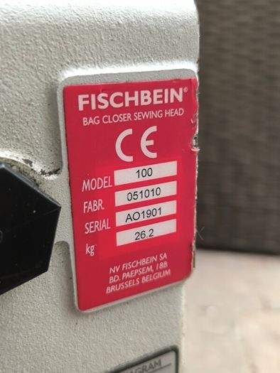 Fischbein Empress Series Model 100 Industrial Bag Closing Sewing Head