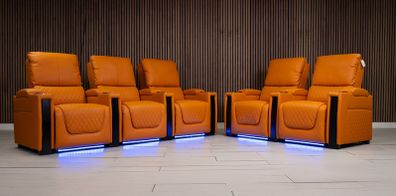 Sofa set cinema style seats 3+2 bundle