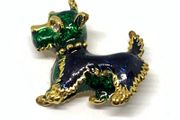 Vintage Scottish terrier dog brooch
