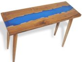 Console Table Teak Resin 100x35x75 cm