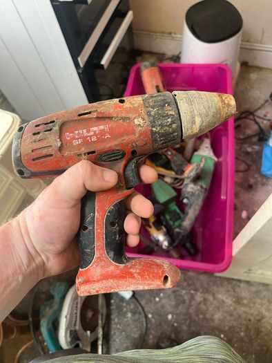 job lot of power tools