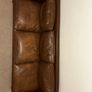 Brown Leather The President Mid Century Sofa by Ingemar Thillmark for OPE-Mobler Image 5