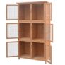 Animal Rabbit Cage 6 Rooms Wood Image 3
