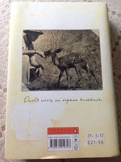 An African Love Story. Love, Life & Elephants.   Daphne Sheldrick.