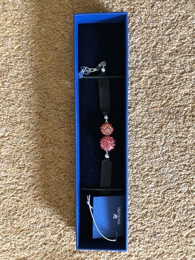 Brand new Swarovski necklace and bracelet