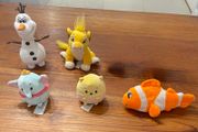 Disney Soft Plush Toys - 5 small plushies