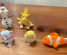 Disney Soft Plush Toys - 5 small plushies
