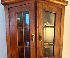 Vintage Wall Display Cabinet