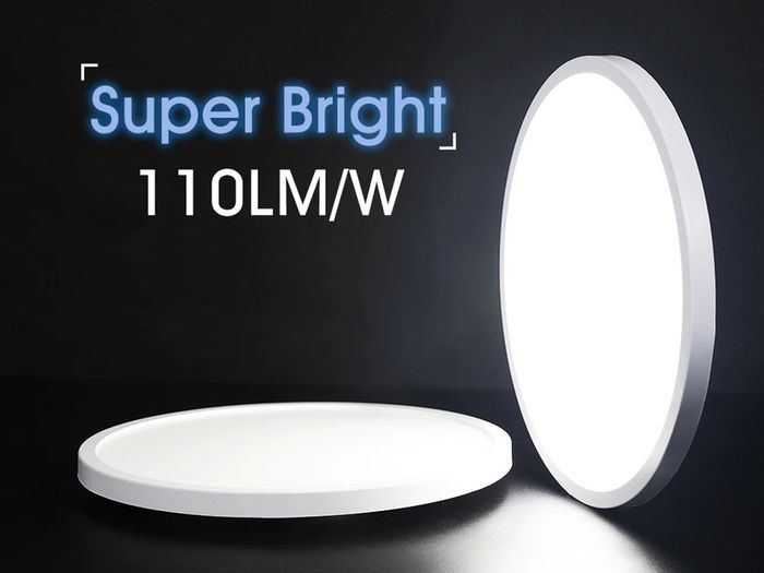 9inch 24w Large Led Ceiling Lamp for bedroom Lamps Room Lights Lighting Fixture Ultrathin Led Ceiling Light For Living Room kitchen