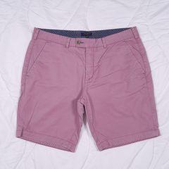 Ted Baker Dusty Pink Mauve Summer Casual Smart Chino Shorts Mens 38R