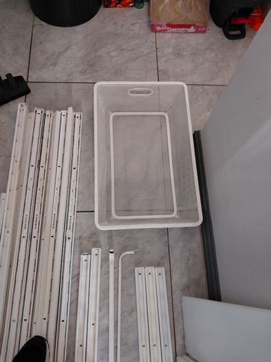 Ikea algot wall storage system