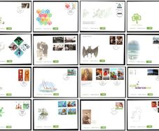 Collection 2012 Ireland Commemorative Stamps An Post First Day Cover (FDC). Collection of 16 covers.