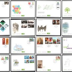 Collection 2012 Ireland Commemorative Stamps An Post First Day Cover (FDC). Collection of 16 covers.