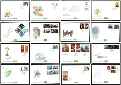 Collection 2012 Ireland Commemorative Stamps An Post First Day Cover (FDC). Collection of 16 covers.
